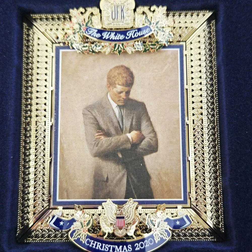 Christmas 2020 The White House Historical Association Ornament w/ Box & Booklet